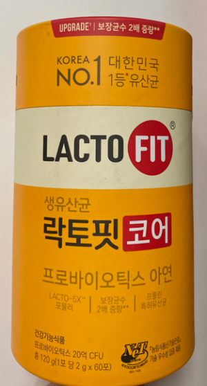 LACTO-FIT Премиум коктейль-синбиотик на основе живых лактобактерий с цинком 60