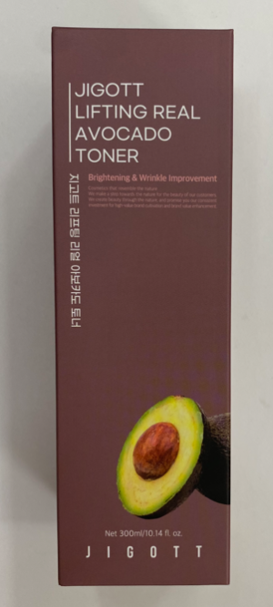 JIGOTT восстанавливающий тонер Lifting Real Avocado 300 мл