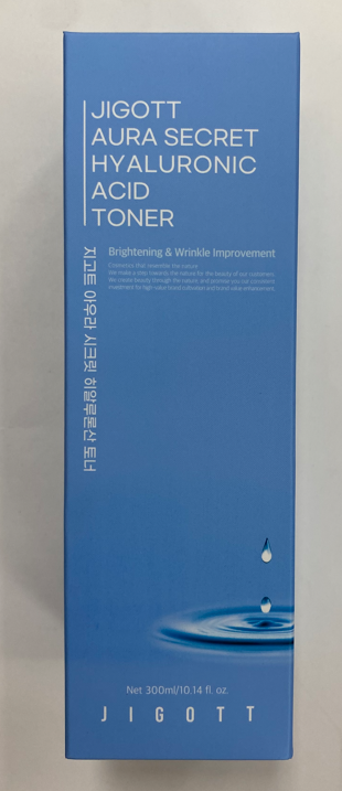 JIGOTT увлажняющий тонер Aura Secret Hyaluronic Acid 300 мл