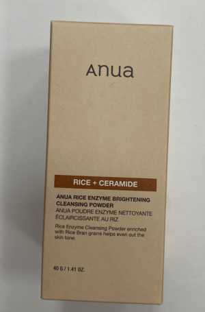 Осветляющая энзимная пудра 40гр Anua Rice Enzyme Brightening Cleansing Powder