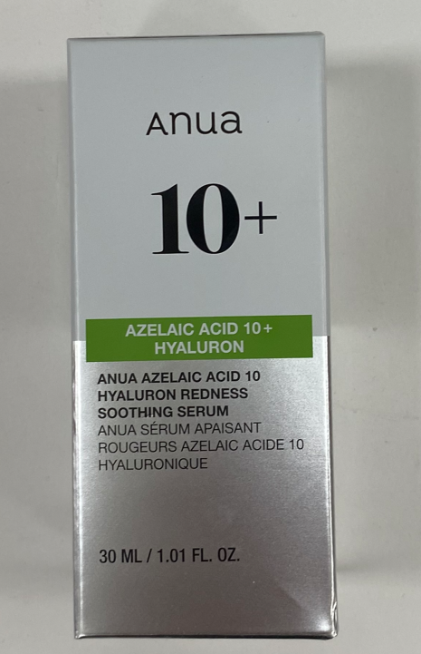 Успокаивающая сыворотка для лица 30мл Anua Azelaic Acid 10+ Hyaluron Redness Soothing Serum