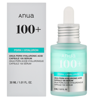 Увлажняющая сыворотка для лица 30мл Anua PDRN Hyaluronic Acid Capsule 100 Serum