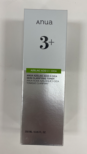 Тонер для лица 250мл Anua Azelaic Acid 3+ Cica Skin Clarifying Toner