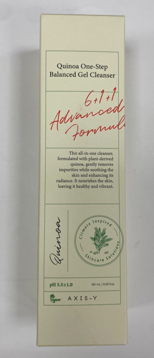 Очищающий гель для умывания 180мл "Quinoa One-Step Balanced Gel Cleanser"