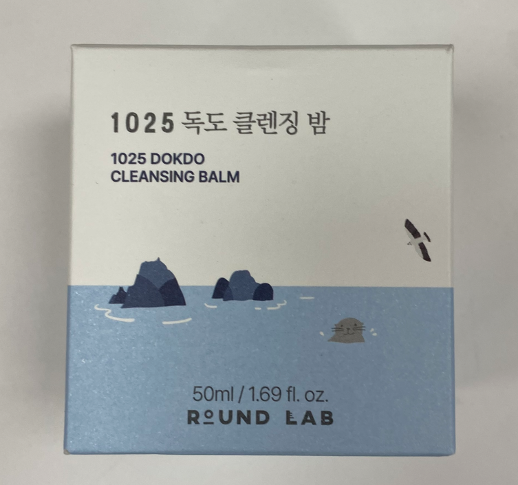 Гидрофильный бальзам 50мл с морской водой с кислотами Round Lab 1025 Dokdo Cleansing Balm