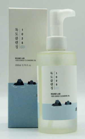 Гидрофильное масло для глубокого очищения кожи 200мл Round Lab 1025 Dokdo Cleansing Oil