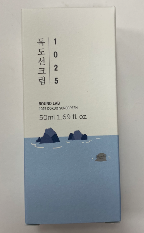 Солнцезащитный крем 50мл Round Lab Dokdo Sunscreen SPF50+ PA++++