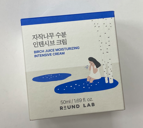 Увлажняющий крем 50мл Round Lab Birch Juice Moisturizing Intensive Cream