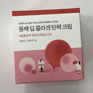 Укрепляющий крем для лица с коллагеном и экстрактом камелии 50мл Round Lab Camellia Deep Collagen Firming Cream