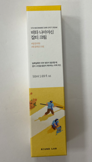 Осветляющий крем для лица 50мл Round Lab Vita Niacinamide Dark Spot Cream