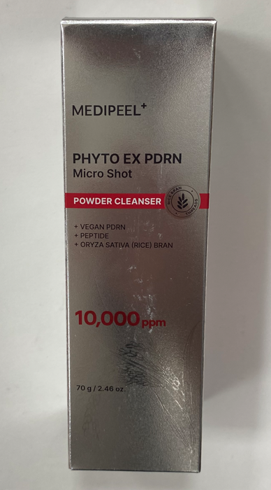 Энзимная пудра для глубокого очищения кожи 70гр MEDIPEEL Phyto EX PDRN Micro Shot Powder Cleanser
