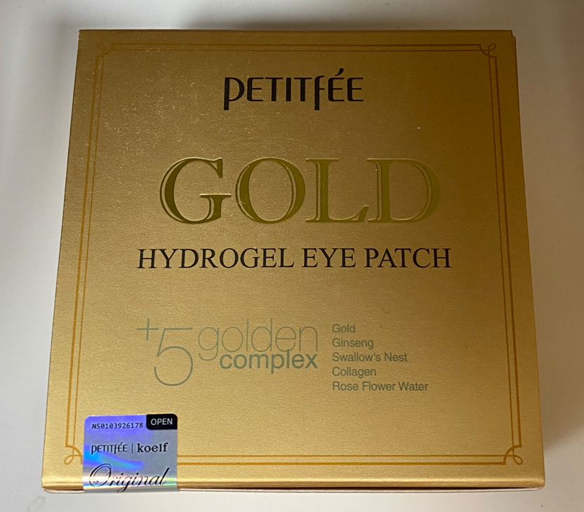 Гидрогелевые патчи для глаз Petitfee (модель Gold Hydrogel Eye Patch)