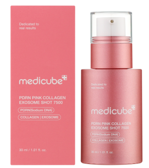 Сыворотка 30мл Medicube PDRN Pink Collagen Exosome Shot 2000