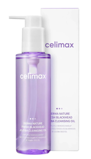 Очищающее масло 150мл Celimax Derma Nature Fresh Blackhead Jojoba Cleansing Oil
