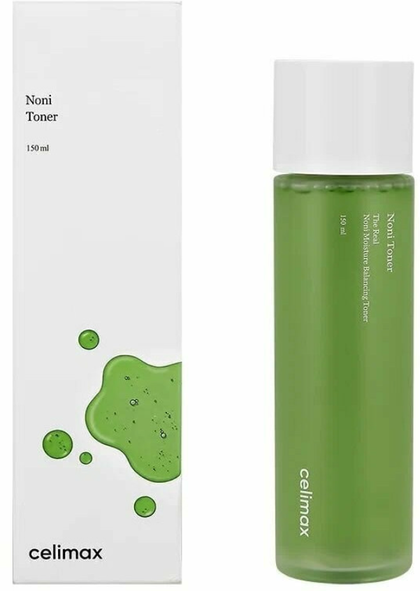 Тонер для лица с экстрактом нони 150мл Celimax «Real Noni Moisture Balancing Toner»