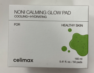 Успокаивающие тонер-пэды с экстрактом нони 160мл Celimax Noni Calming Glow Pad