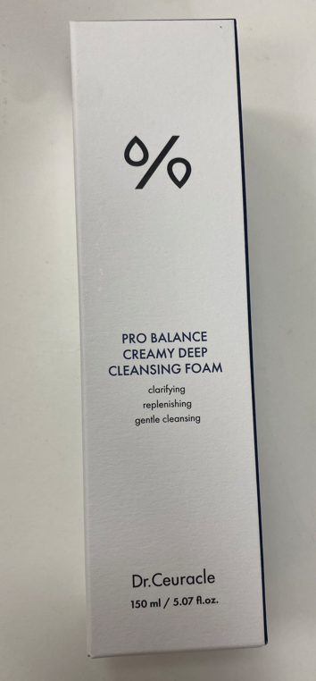 Очищающая крем-пенка 150мл Dr. Ceuracle Pro Balance Creamy Deep Cleansing Foam