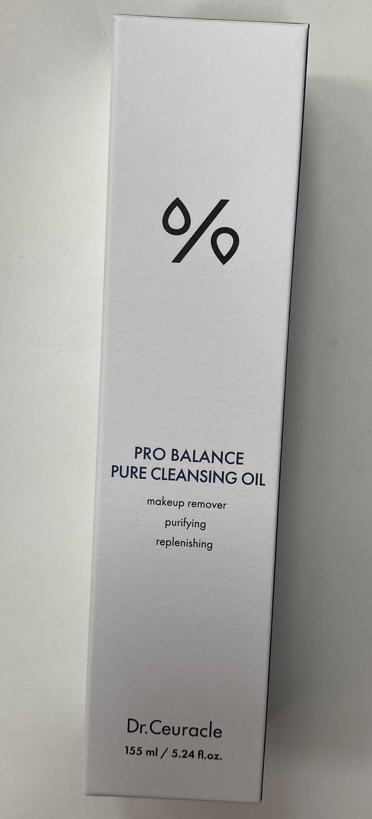 Очищающее гидрофильное масло с пробиотиками 155мл Dr.Ceuracle Pro Balance Pure Cleansing Oil