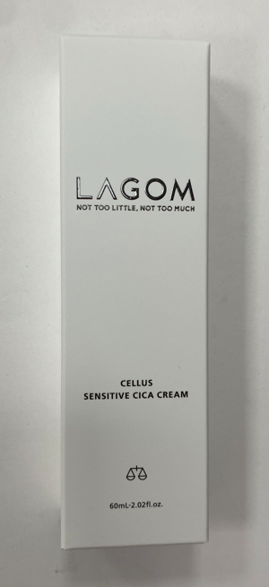Восстанавливающий крем 60мл Lagom Cellus Sensitive Cica Cream