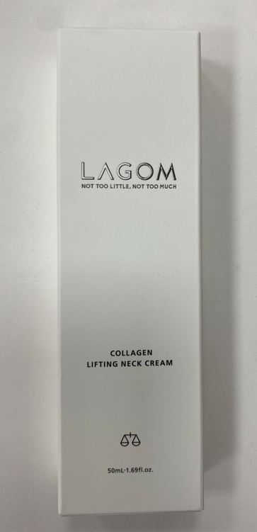 Антивозрастной крем для шеи 50мл Lagom Collagen Lifting Neck Cream