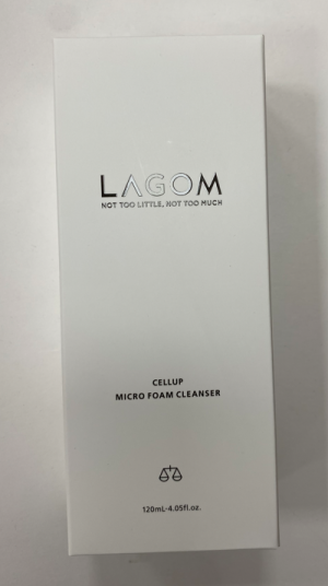 Корейская пенка для умывания 120мл LAGOM Cellup Micro Foam Cleanser