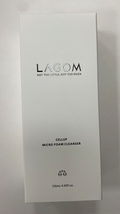Корейская пенка для умывания 120мл LAGOM Cellup Micro Foam Cleanser