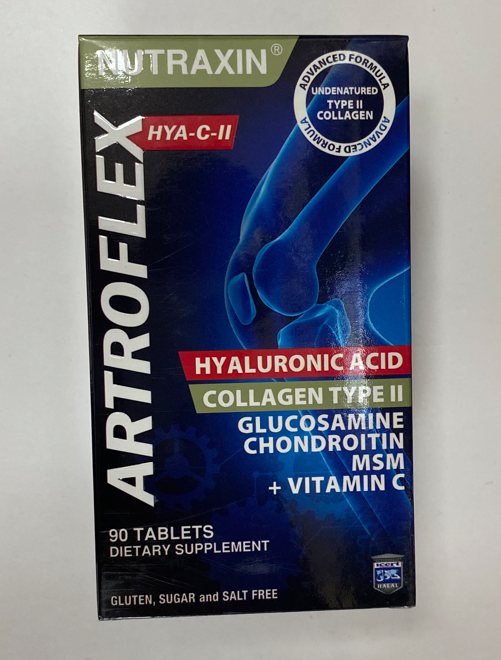 Витамины Nutraxin Artroflex HYA-C-II для суставов 90 таблеток