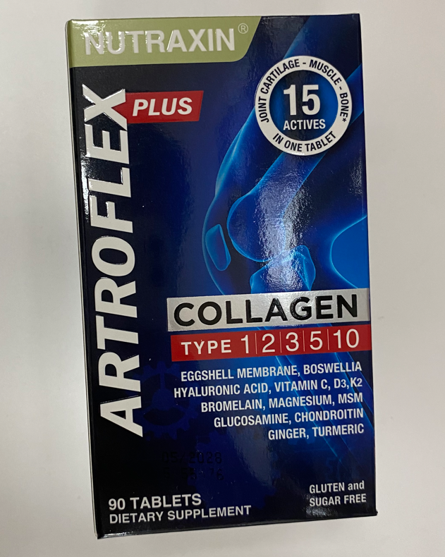 Nutraxin Calcium Magnesium plus Collagen ( Кальций, магний плюс Коллаген ) 90 табл
