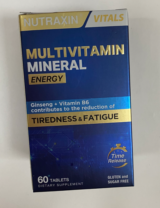 Nutraxin Multivitamin Mineral Energy ( Витаминный минеральный комплекс ) 60 таб