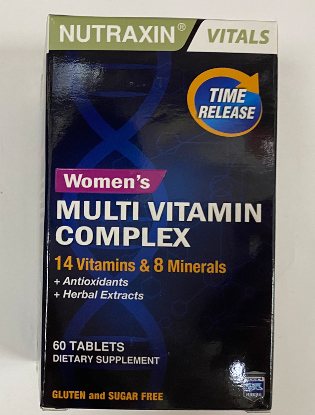 Мультивитаминный комплекс для женщин Nutraxin 60 таб.