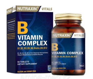 Nutraxin Витамины группы Б (B Vitamin Complex)